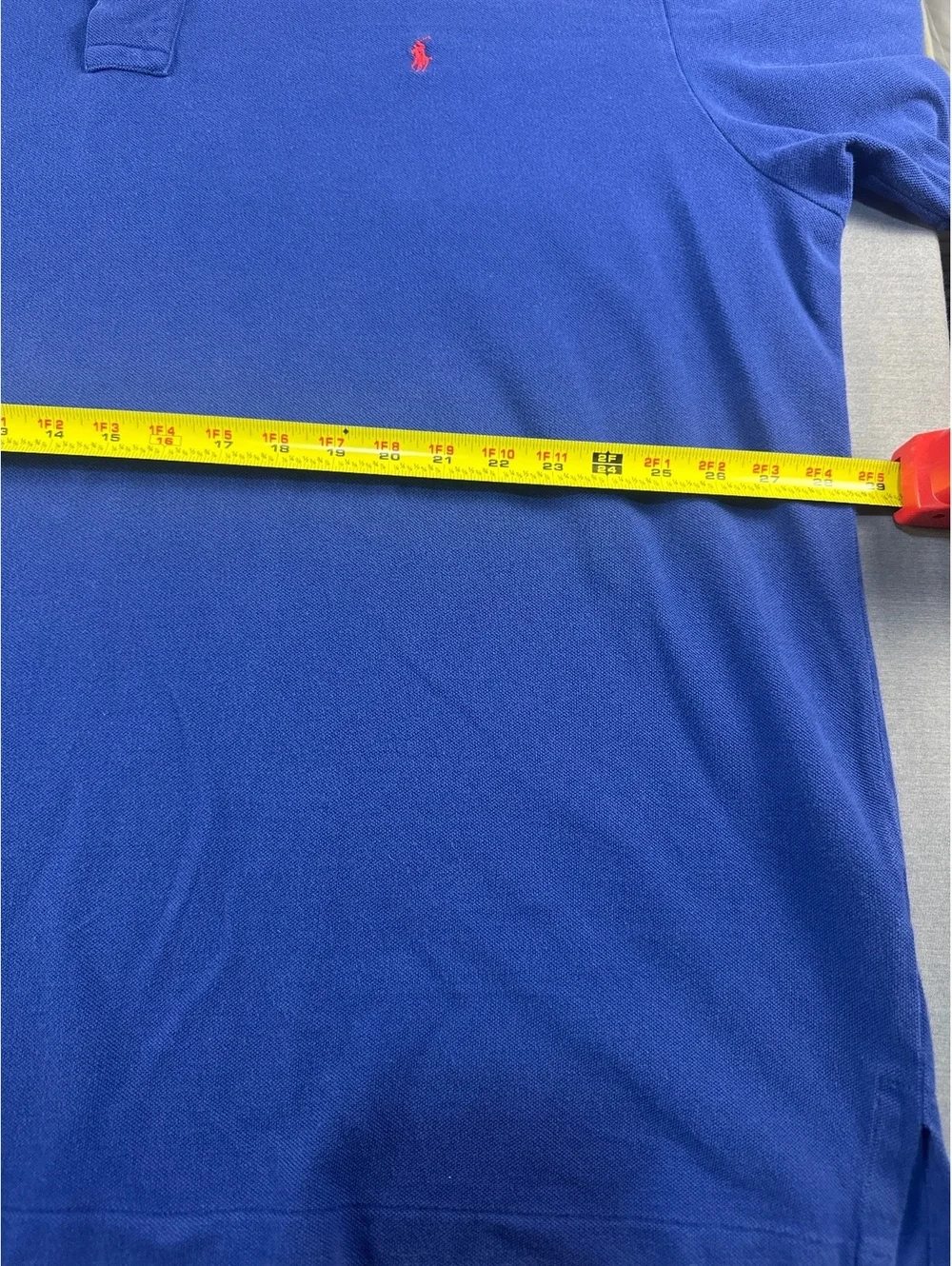 Polo Ralph Lauren Men's Blue Polo Shirt Size 3XL Good Condition